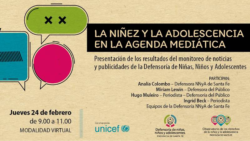 La niñez y la adolescencia en la agenda mediática